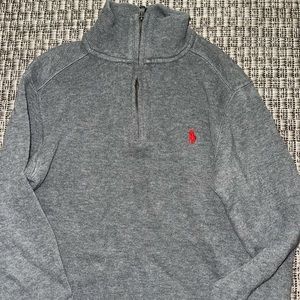 Boys Polo by Ralph Lauren 3/4 Zip Pullover size 8